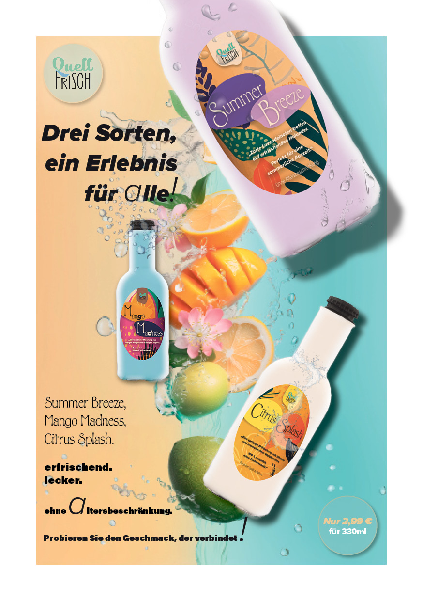 A5-Tischflyer – fertiges Design mit Typografie