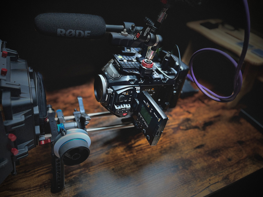 Blackmagic URSA Mini Pro – Kamera-Body Nahaufnahme